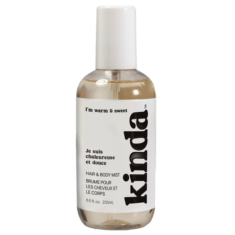 KINDA I'm Warm & Sweet Hair & Body Mist