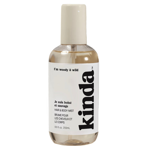 KINDA I'm Woody & Wild Hair & Body Mist