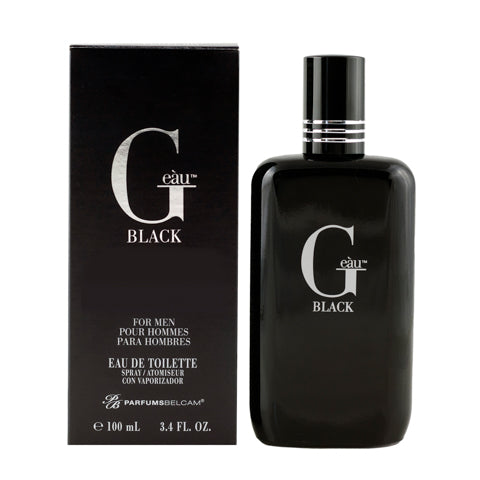 G eàu Black, notre réplique d'une eau de toilette de prestige en vaporisateur
